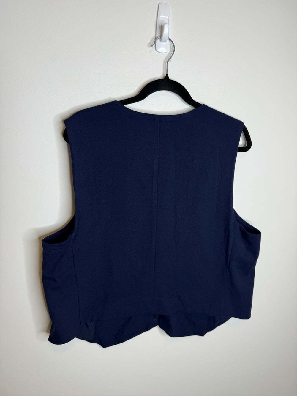 GAP Navy Blue Button-Front Vest size XL tall - Picture 7 of 7